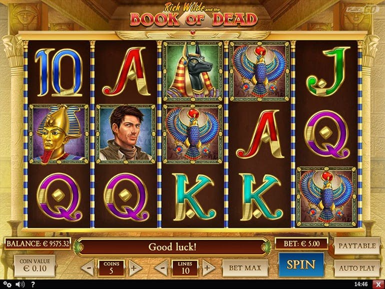 Book of Dead at 69 Casino